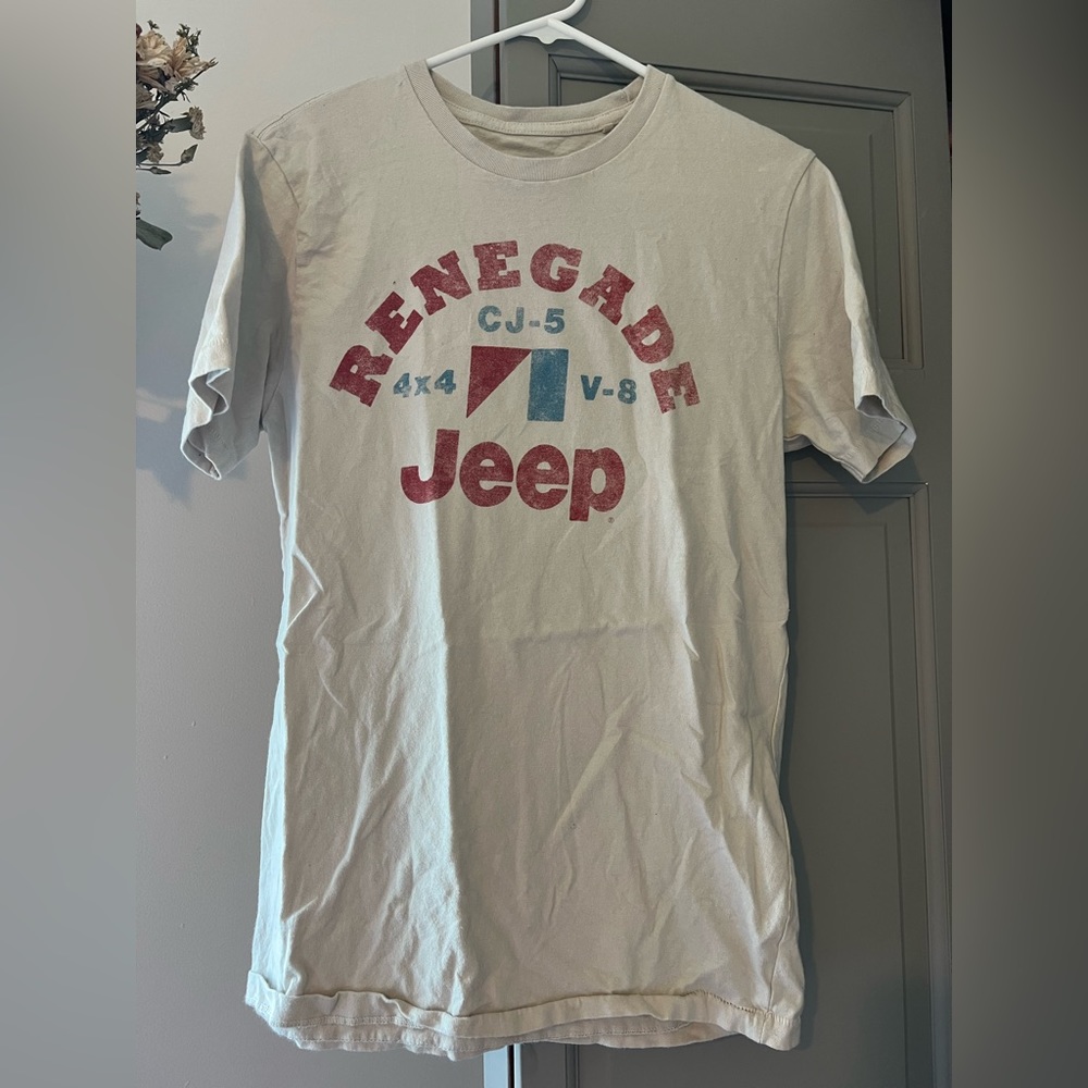 Vintage look Jeep (by lucky brand) graphic tee